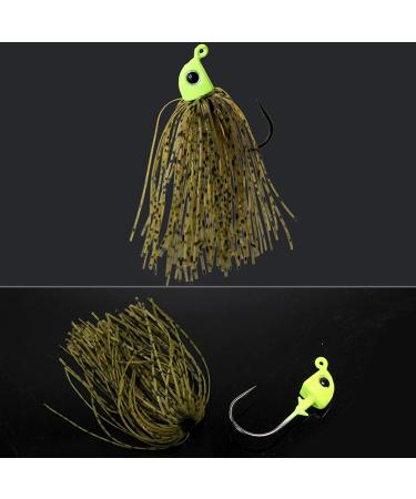 Croch Bass Jigs Set Fishing Jigs and Jigs Skirts (20pcs) - Buy Online on GoSupps.com