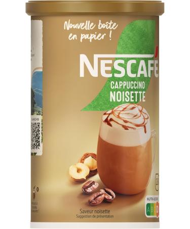 Nescaf Cappuccino Hazelnut Instant Coffee Box of 270g - Buy Online on GoSupps.com