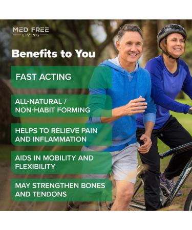Factor 5 Advanced Pain Support Supplement - 100% Natural Relief for Joint, Muscle Pain & Headaches (60 Veggie Capsules) - Buy Online on GoSupps.com