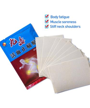 HELLOYOUNG 8 Pcs Relief Patch - Chinese Plaster Kit for Muscle Back Rheumatism Arthritis & Joint Pain Relief | International Shipping Available - Buy Online on GoSupps.com