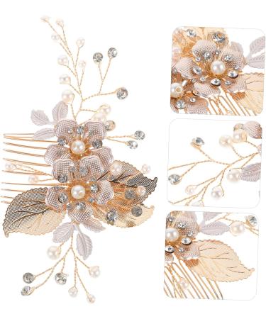 Healeved Hair Comb Hanfu Hair Accessories Formal Hair Accessories for Women Bride Hair Accessories Wedding Hair Clip Flower Hair Accessories Hair Styling Accessories Fairy Jewelry for Women - Buy Online on GoSupps.com