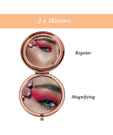 Sisters Compact Makeup Mirror - Perfect Gift for Sister, Sister-in-Law, Best Friend, Teen Girls, Women - Ideal for Valentines Day, Birthday, Graduation, Wedding - Thoughtful Gift for Her - Buy Online on GoSupps.com