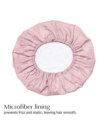 T3 LUXE Shower Cap - Soft Microfiber-Lining, Waterproof Shell - All Hair Lengths - Buy Online on GoSupps.com