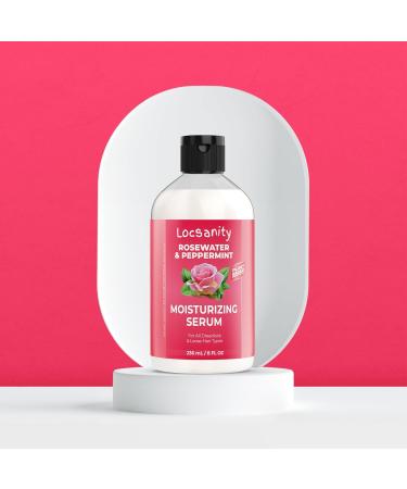 Buy Locsanity Rosewater Peppermint Deep Moisturizing Serum - Nourishing Hydration for All Skin Types | International Shipping Available - Buy Online on GoSupps.com