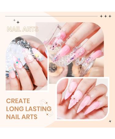  SUPWEE 3D Nail Art Gel Clear Pearl Pink Non Adhesive Nail Art with Chrome Powder and Silicone Brush Sculpting Nail Art for Patterns Embossing Hard Mnicure 14g - Buy Online on GoSupps.com