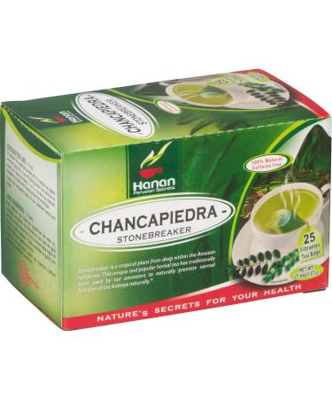 Peruvian Naturals Chanca Piedra Stone Breaker Green Tea 1000 mg - 25 Teabags - Buy Online on GoSupps.com