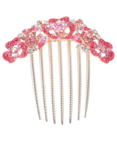 PATKAW Flower Hair Comb Wedding Bridal Hair Comb Clip Wedding Hair Styling Hair Comb