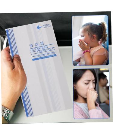 Hemoton 100pcs Disposable Car Trash Bags - Emesis, Morning Sickness, Motion Sickness Vomit Bags - Buy Online on GoSupps.com