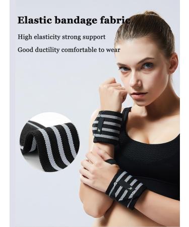 Unisex Orange Wrist Wraps - Sports Compression Strap for Gym & Weightlifting | Fitness Support - Buy Online on GoSupps.com