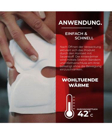 Thermopad Knee Warmers - Original Pack of 4 | Up to 8 Hours of Warmth | International Shipping Available - Buy Online on GoSupps.com