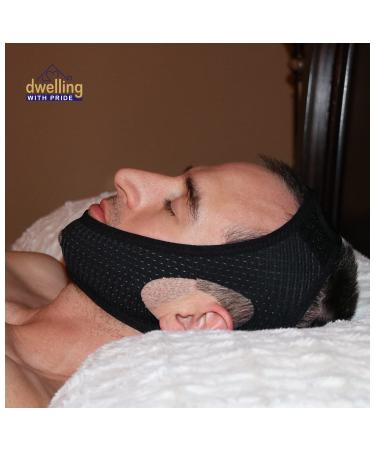 Anti Snore Chin Strap | Anti-Dry Mouth Chin Strap for CPAP Users | Stop Noise | Snoreless Sleeping Solution for Men and Women | Breathing Aid for Snoring