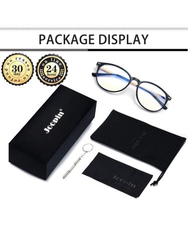 Joopin Blue Light Filter Glasses for Men & Women | Stylish Computer Gaming Glasses with Blue Light Protection - Buy Online on GoSupps.com