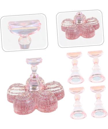 minkissy 1 Set Chess Practice Seat Nail Art Practice Holder Fingernail Display Stand Nail Art Display Rack Pedicure Stand Nail Practice Stand Manicure Practice Rack Acrylic Magnetic Bracket 2x1cm Pink - Buy Online on GoSupps.com