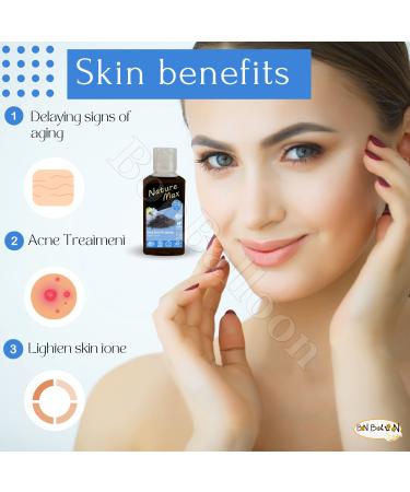 Organic Cold Pressed Black Seed Oil for Hair, Skin & Food - 3.38 oz / 100 ml - Buy Online on GoSupps.com