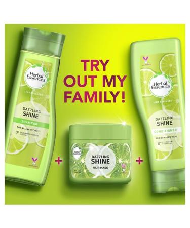Herbal Essences Dazzling Shine Conditioner 400ml - Nourish & Enhance Shine | International Shipping Available - Buy Online on GoSupps.com