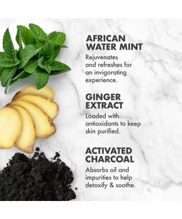 SheaMoisture African Water Mint Detox & Stimulate Bubble Bath & Body Wash - 16 fl oz - Buy Online on GoSupps.com