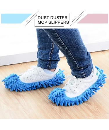Cosywell Mop Slippers: 10 PCS Cleaning Floor House Shoes Cover Duster - Washable & Reusable - Buy Online on GoSupps.com