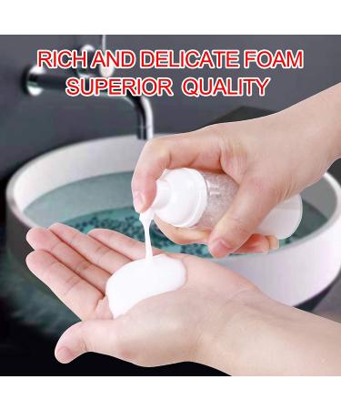 18-Piece 2oz Refillable Foam Pump Bottles for Travel Hand Soap & Shampoo - Buy Online on GoSupps.com