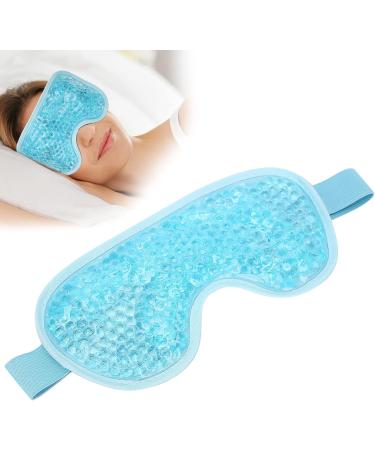 Luocute Gel Eye Packs Cold Hot Compress for Puffy Eyes Headache Migraine Sinus Pain Stress Relief with Elastic Band for Men Women Sleep Improvement - Buy Online on GoSupps.com