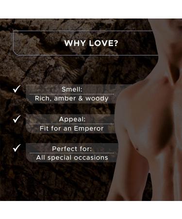 Emperor Luxury Long Lasting Exotic Perfume Fragrance for Men - Buy Online on GoSupps.com