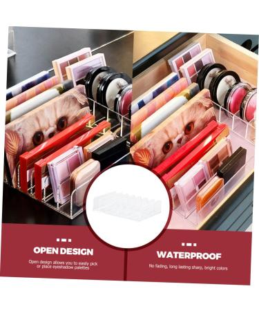  Ipetboom Ipetboom Eyeshadow Vanity Storage Set - Makeup Display Case with Grid for Storing Lipstick and Nail Polish - Buy Online on GoSupps.com