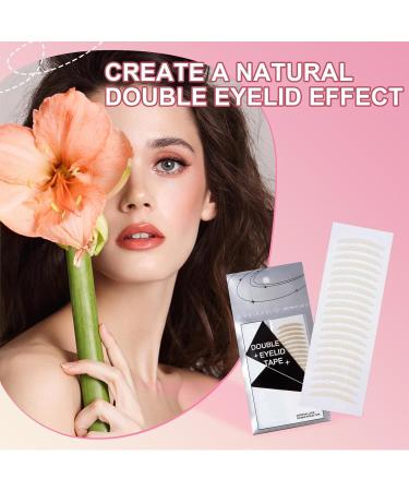 Eyelid Lift Band Gentle Eyelid Band Medical Grade Eyelid Tape | Breathable Invisible Eyelid Lifter Lace Tape Eyelid Tape Large Eye Decoration Invisible Eye half moon shape - Buy Online on GoSupps.com