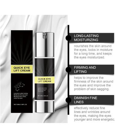 Instant Lift Plus Dark Circles Eye Contour Cream Instant Eye Tightening Cream Temporary Face Lift Tightening & Lifting Loose Sagging Skin Cream For All Skin Types (3) - Buy Online on GoSupps.com