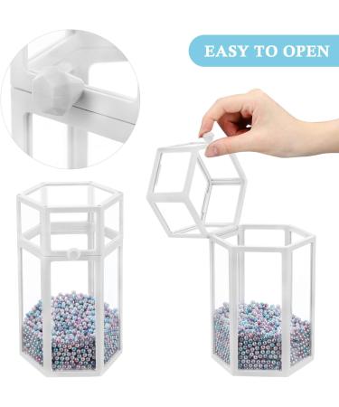 NOLITOY Box Makeup Brush Storage Bucket Lip Gloss Miss Hexagon - Buy Online on GoSupps.com