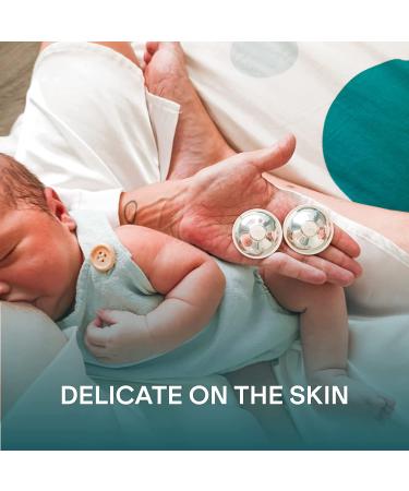 Koala Babycare The Original Silver Nursing Cups - Made in Italy - Protect and Soothe - Tri-Laminate Silver - Standard Size Regular Trilaminate Silver - Buy Online on GoSupps.com