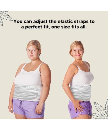 Castor Oil Compression Pack - Reusable Wrap for Stress Relief | Elastic Strap | International Shipping - Buy Online on GoSupps.com