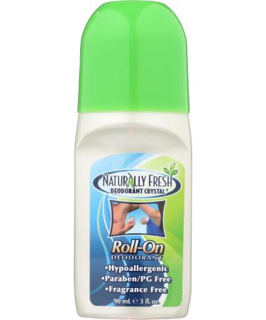Naturally Fresh Deodorant Crystal Roll-On Deodorant - 3 oz