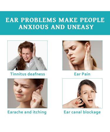 Organic Ear Care Solution Ear Discomfort Cleaning Earwax Body Comfort Ear Massage Daily Care Drops - Buy Online on GoSupps.com