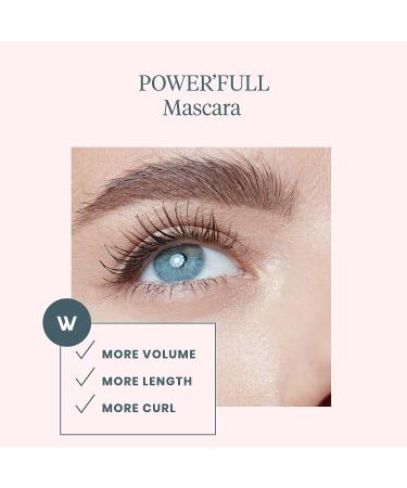 Wonderskin Power'Full Lengthening Mascara - Hypoallergenic, Smudge Proof, Black Mascara for Length and Volume - Buy Online on GoSupps.com