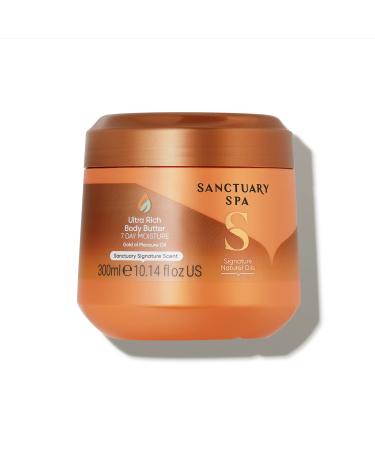 Sanctuary Spa Body Butter with Shea Butter and Cocoa Butter No Mineral Oil Cruelty Free and Vegan Body Butter for Women 300 g 300 ml (Pack of 1) Ultra Rich Body - Buy Online on GoSupps.com