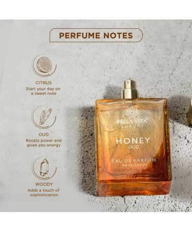 Perfume Duo: Honey Oud Eau de Parfum (3.4 fl. oz.) + Luxury White Oud Eau de Parfum (3.4 fl. oz.) | Long-Lasting Vegan & Cruelty-Free Fragrances for Every Occasion - Buy Online on GoSupps.com