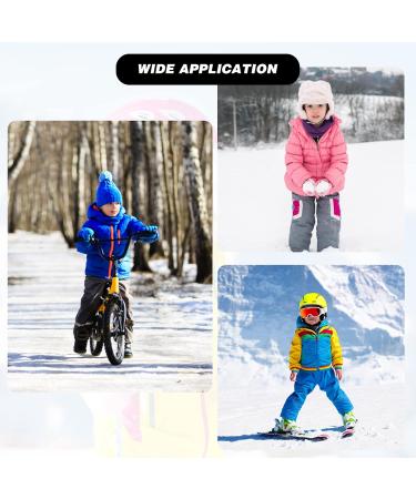 QKURT Kids Winter Knit Gloves - 3 Pairs Full-finger Stretch Gripper Magic Gloves for Boys and Girls Age 4-9 - Buy Online on GoSupps.com
