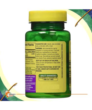 Spring Valley Vitamin B6 (Pyridoxine HCl) 100mg Tablets - 250 Veg Pills for Cardiovascular Health + Venancio's Fridge Sticker - Buy Online on GoSupps.com