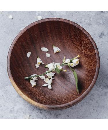 Salad Bowl Wooden Servers Bowls Rustic Style Fruit Bowls 800ML Cereal Bowls for Dessert Pasta Snack Home Kitchen Tableware (Size : 20 * 7cm) 20*7cm - Buy Online on GoSupps.com