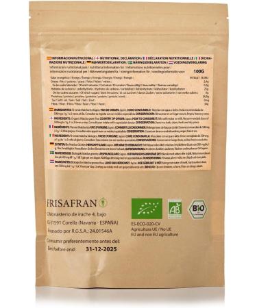 FRISAFRAN | Poudre de Matcha Latte Bio 50g | Th vert | Th Matcha 100% naturel | Poudre de Matcha japonaise | nergisant et Antioxydant | matcha sans additifs | Th vert v g talien | Tonus Minceur - Buy Online on GoSupps.com