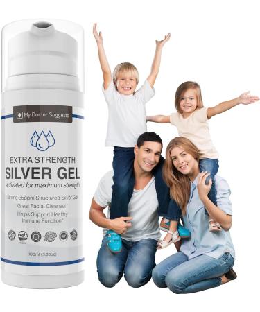 Extra Strong 35ppm Advanced Silver Gel - Hygienic and Effective - Buy Online on GoSupps.com