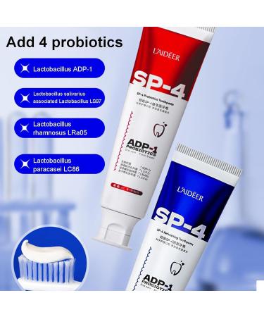 Yayashi SP-4 Probiotics Toothpaste 120g - Natural Brightening & Fresh Breath | 2PCs Pack - Buy Online on GoSupps.com