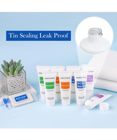 50 Pcs 5-IN-1 Hotel Soaps and Toiletries Bulk Set 5-Piece Set Mini Bulk Travel Size Toiletries Set 1 oz each Shampoo Conditioner Body Wash and Lotion 0.53 oz Soap Hotel Supplies for Guests Homeless 5-Piece Set 50.0 - Buy Online on GoSupps.com