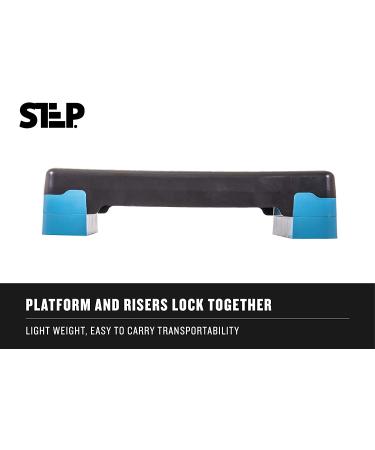 Adjustable Aerobic Step Platform for Cardio & Strength Training - 2 Heights - SM Platform - Buy Online on GoSupps.com