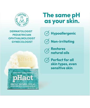 ANDREW LESSMAN pHact Moisture-Rich, Soap - Pack of 3 - 4.25 Oz. - Buy Online on GoSupps.com