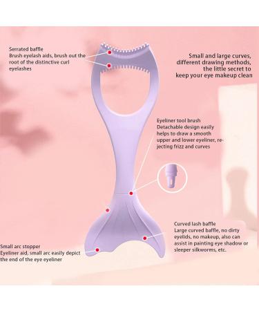 Stencil Silicone Winged Tip Aid Stencils Wing Tips Multifunction Silicone Reusable Eyeshadow Mascara Shield Applicator Guard for Makeup Tool - Buy Online on GoSupps.com