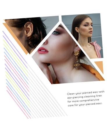 Healifty 5pcs Ear Piercing Cleaning Line - Ear Hole Floss Earring Cleaner Set - Buy Online on GoSupps.com