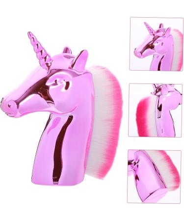 Didiseaon 1pc Cosmetics Brush for Women Blending Brush Make up Portable Cosmetics Brush Face Makeup Foundation Brush Makeup Brush for Woman Suit Brush for Powder Women's Horse Head Liquid - Buy Online on GoSupps.com