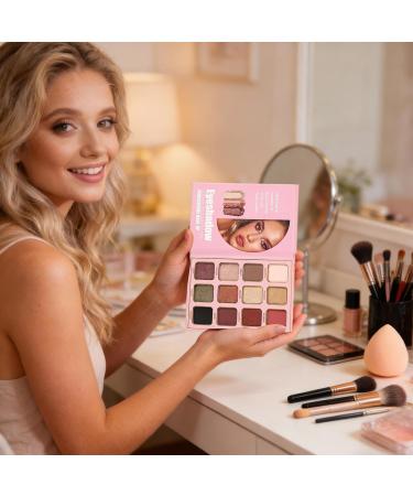 Palette De Maquillage Palette De Fards Paupi res Fard Paupi res Tout En Fard paupi res Surligneur De Contour | Maquillage Pliable De Style Livre Pour Artiste De Mari e Mature - Buy Online on GoSupps.com