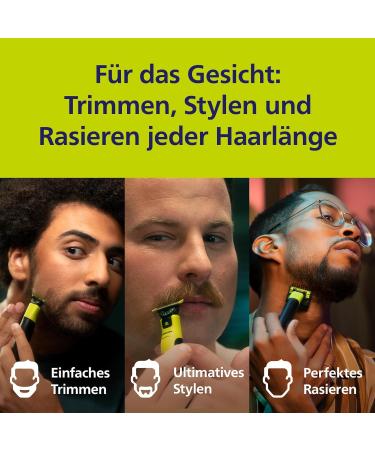 Philips OneBlade Original 360 Blades Fits All OneBlade and OneBlade Pro Models Genuine Philips 4 Pack (Model QP440/50) - Buy Online on GoSupps.com