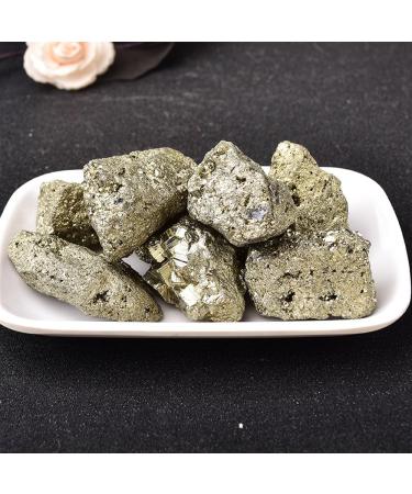 Room Decoration Natural Pyrite Cluster Crystal Raw Stone Irregular Display Specimen Natural Quartz Crystal (Size : 50-60g) - Buy Online on GoSupps.com